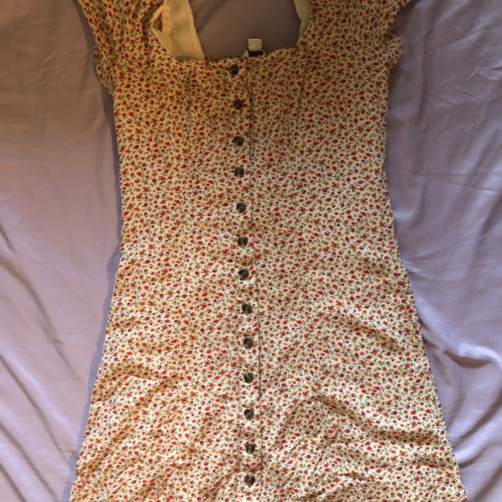 Floral mini dress